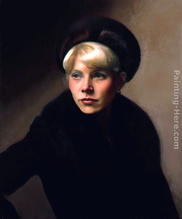 Kirk Richards Portrait of the Artist's Wife, Linda